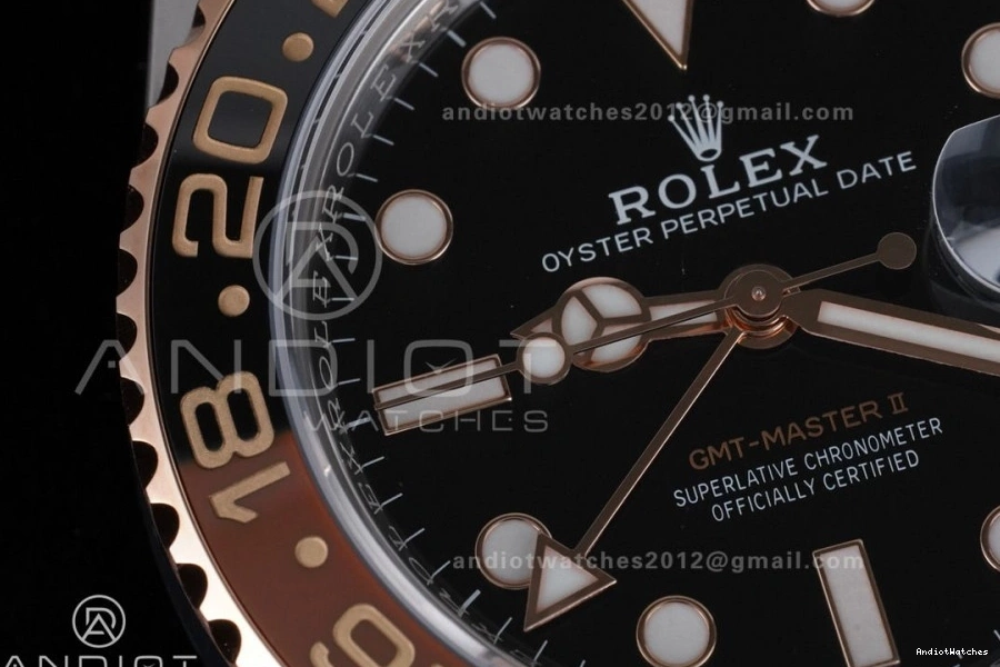 SS SH3285 New Best RG Edition 855 126711 CHNR V 1:1 GMT SS on ARF FastDry Bracelet 904L Master II 1222